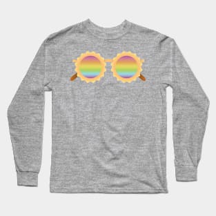 Rainbow sunglasses Long Sleeve T-Shirt